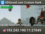 UDGmod.com Custom DarkRP - Re Opening Soon!
