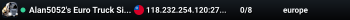 Alan5052's Euro Truck Simulator 2 server