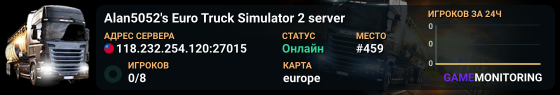 Alan5052's Euro Truck Simulator 2 server
