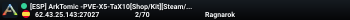 [ESP] ArkTomic -PVE-X5-TaX10[Shop/Kit][Steam/Epic]