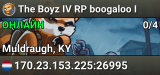 The Boyz IV RP boogaloo I