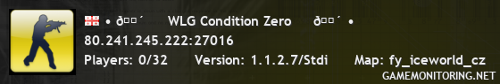 • 🔴     WLG Condition Zero     🔴 •