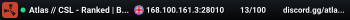 Atlas // CSL - Ranked | Battlefield | Aimtrain | Scrims | FFA
