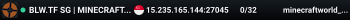 █ BLW.TF SG | MINECRAFT WORLD █