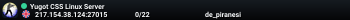 Yugot CSS Linux Server