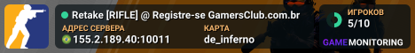 Retake [RIFLE] @ Registre-se GamersClub.com.br