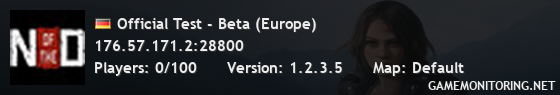 Official Test - Beta (Europe)