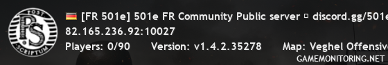 [FR 501e] 501e FR Community Public server ⓘ discord.gg/501e