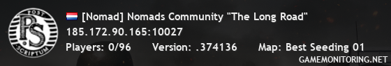 [Nomad] Nomads Community "The Long Road"