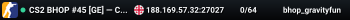 CS2 BHOP #45 [GE] — CYBERSHOKE.NET (TIER 1-2 - EASY)