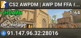 CS2 AWPDM | AWP DM FFA #37 [KZ] — CYBERSHOKE.NET