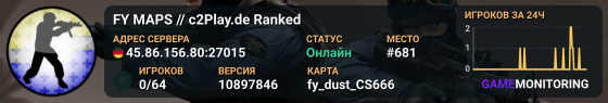 ▅ ▆ ▇  FY MAPS // c2Play.de ★ Ranked