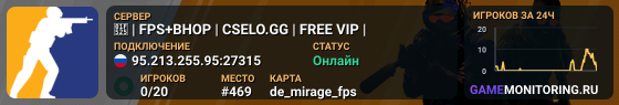 🔥 | FPS+BHOP | CSELO.GG | FREE VIP |