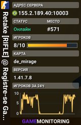 Retake [RIFLE] @ Registre-se GamersClub.com.br