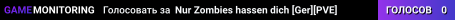 Nur Zombies hassen dich [Ger][PVE]