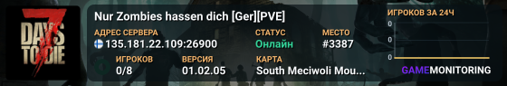 Nur Zombies hassen dich [Ger][PVE]