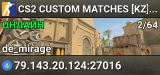 CS2 CUSTOM MATCHES [KZ] — CYBERSHOKE.NET