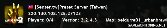 [Senser.tw]Preset Server (Taiwan)