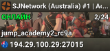 SJNetwork (Australia) #1 | Academy | Jump