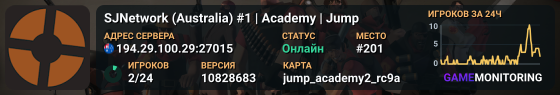 SJNetwork (Australia) #1 | Academy | Jump