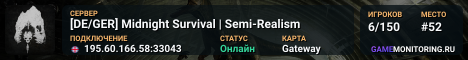 [DE/GER] Midnight Survival | Semi-Realism