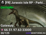 [FR] Jurassic Isle RP - Parking & X3 AI