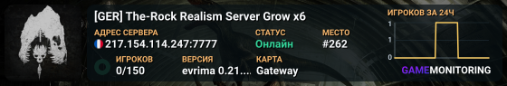 [GER] The-Rock  Realism Server Grow x6