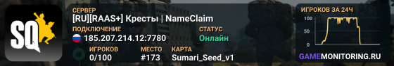 [RU][RAAS+] Кресты | NameClaim
