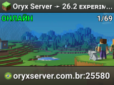 Oryx Server ➛ 26.2 🏹 ᴇxᴘᴇʀɪᴍᴇɴᴛᴇ ᴇꜱꜱᴀ ᴀᴠᴇɴᴛᴜʀᴀ! ⛏