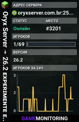 Oryx Server ➛ 26.2 🏹 ᴇxᴘᴇʀɪᴍᴇɴᴛᴇ ᴇꜱꜱᴀ ᴀᴠᴇɴᴛᴜʀᴀ! ⛏