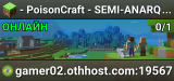 - PoisonCraft - SEMI-ANARQUIA (1.21.11) Bounties │ Economia │ Clãs/Guerras