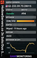 HollowServers.co 3x Solo/Duo |LootX3|JUST FULLWIPED