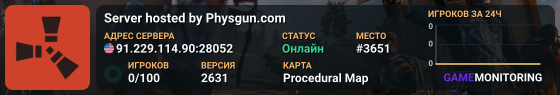 Server hosted by Physgun.com