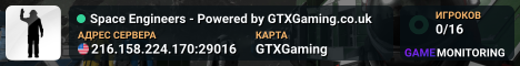 Space Engineers - Powered by GTXGaming.co.uk