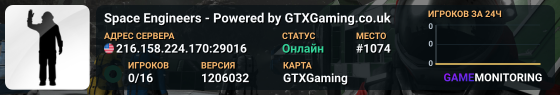 Space Engineers - Powered by GTXGaming.co.uk