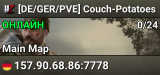 [DE/GER/PVE] Couch-Potatoes