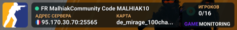 FR MalhiakCommunity Code MALHIAK10