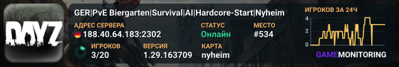 GER|PvE Biergarten|Survival|AI|Hardcore-Start|Nyheim