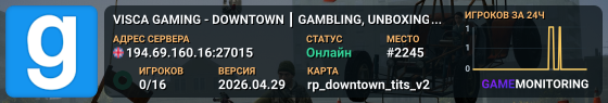 VISCA GAMING - DOWNTOWN ┃ GAMBLING, UNBOXING, M9K