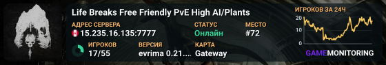 Life Breaks Free Friendly PvE High AI/Plants