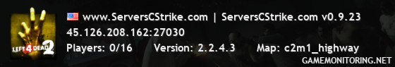 www.ServersCStrike.com | ServersCStrike.com v0.9.23