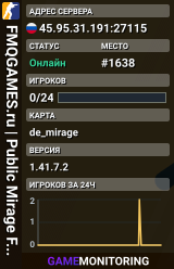 💜 FMQGAMES.ru 💜 | ♡︎ Public Mirage FPS+
