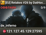 [EU] Retakes #26 by DatHost | 128T | !ws !knife !gloves