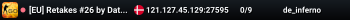 [EU] Retakes #26 by DatHost | 128T | !ws !knife !gloves