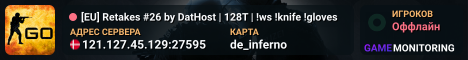 [EU] Retakes #26 by DatHost | 128T | !ws !knife !gloves