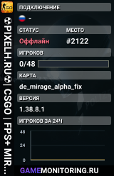 ☢️PIXELH.RU☢️| CSGO | FPS+ MIRAGE !knife !gloves