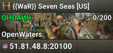{{WaR}} Seven Seas [US]