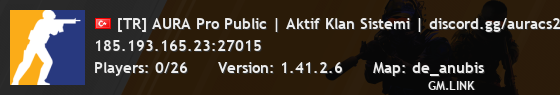 [TR] AURA Pro Public | Aktif Klan Sistemi | discord.gg/auracs2