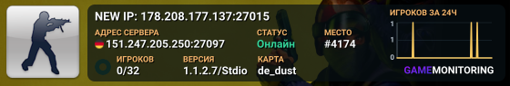 NEW IP: 178.208.177.137:27015