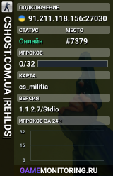 CSHOST.COM.UA |REHLDS|